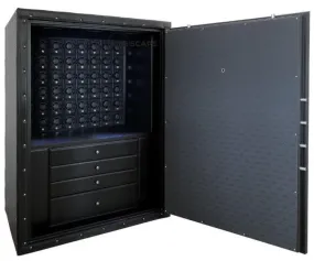 UNDERWOOD (LONDON) - Classic Carbon 48-Unit Safe | UN857/CF