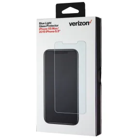 Verizon Blue Light Filter Tempered Glass Protector for Apple iPhone Xs Max (6.5)