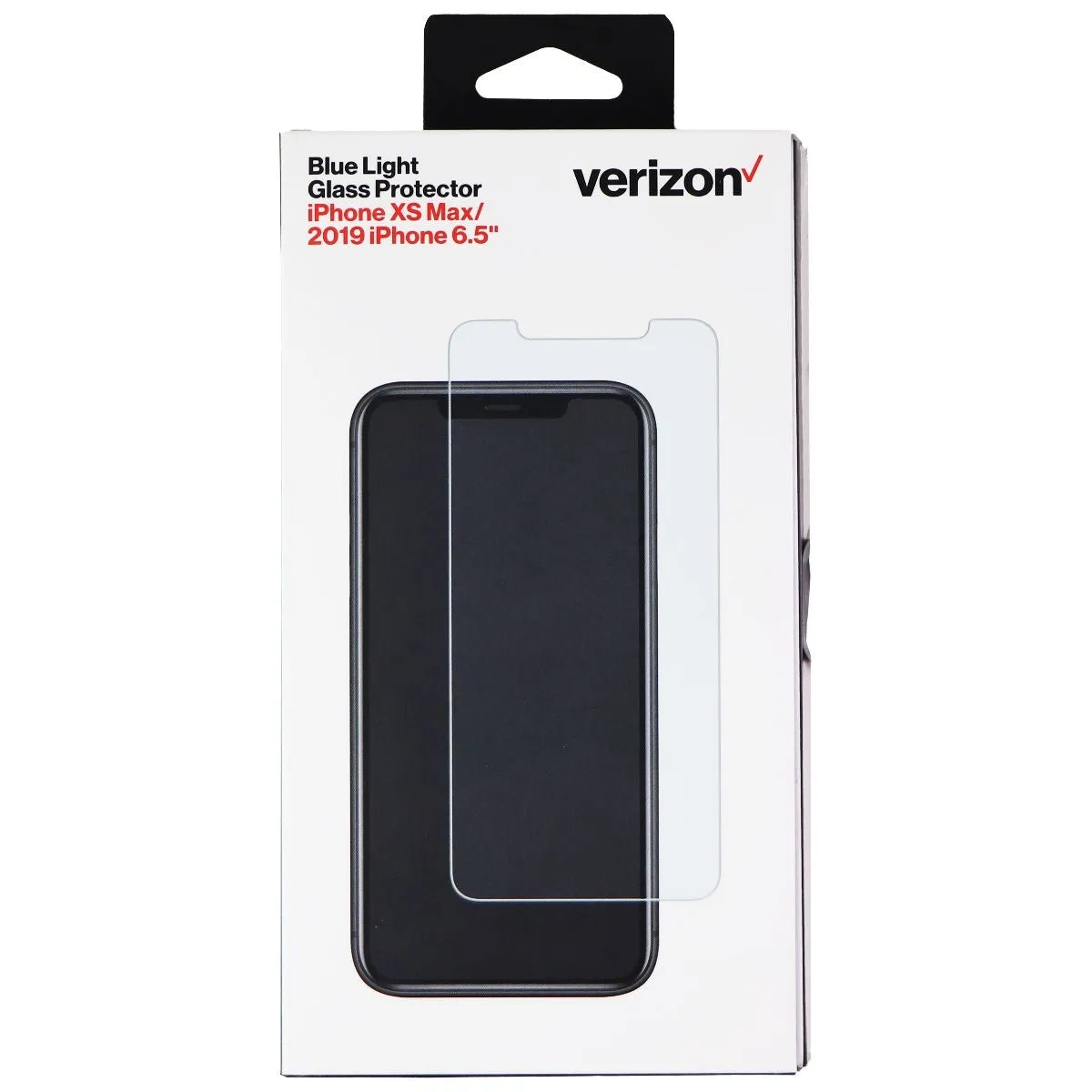 Verizon Blue Light Filter Tempered Glass Protector for Apple iPhone Xs Max (6.5)