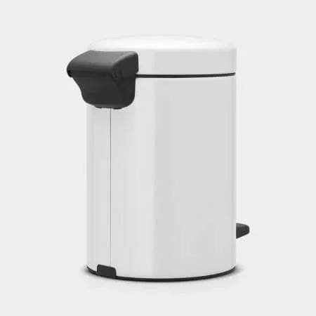 White Pedal Bin - 3L