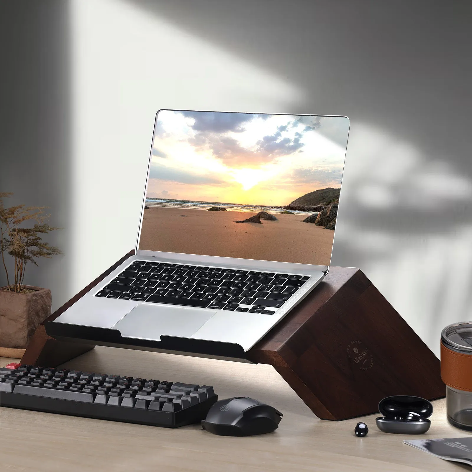 Wooden Laptop Stand