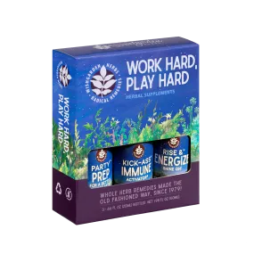 Work Hard, Play Hard 3-Pack