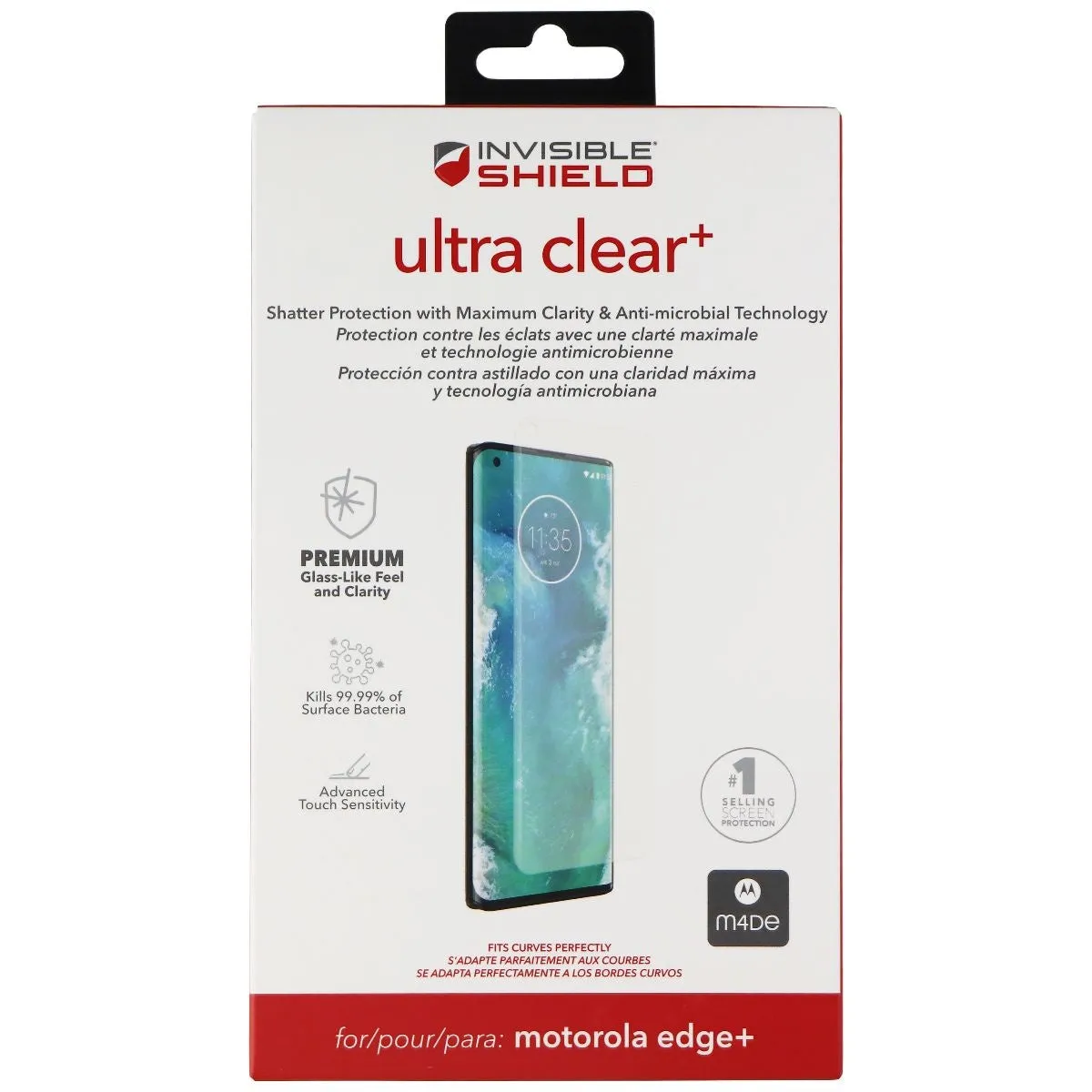 ZAGG Invisible Shield (Ultra Clear ) Screen Protector for Motorola (Edge )