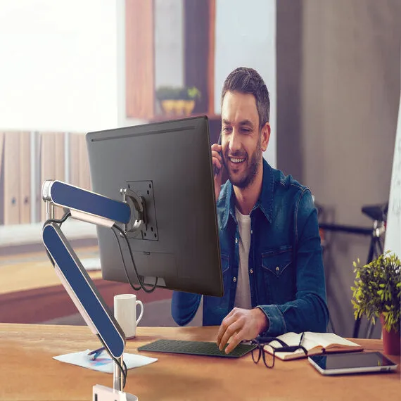 Optimized Title: Premium Dual Desk Mount Monitor VESA Arm (ZGO-ZG2)