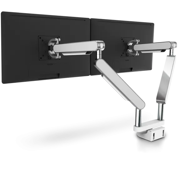 Optimized Title: Premium Dual Desk Mount Monitor VESA Arm (ZGO-ZG2)